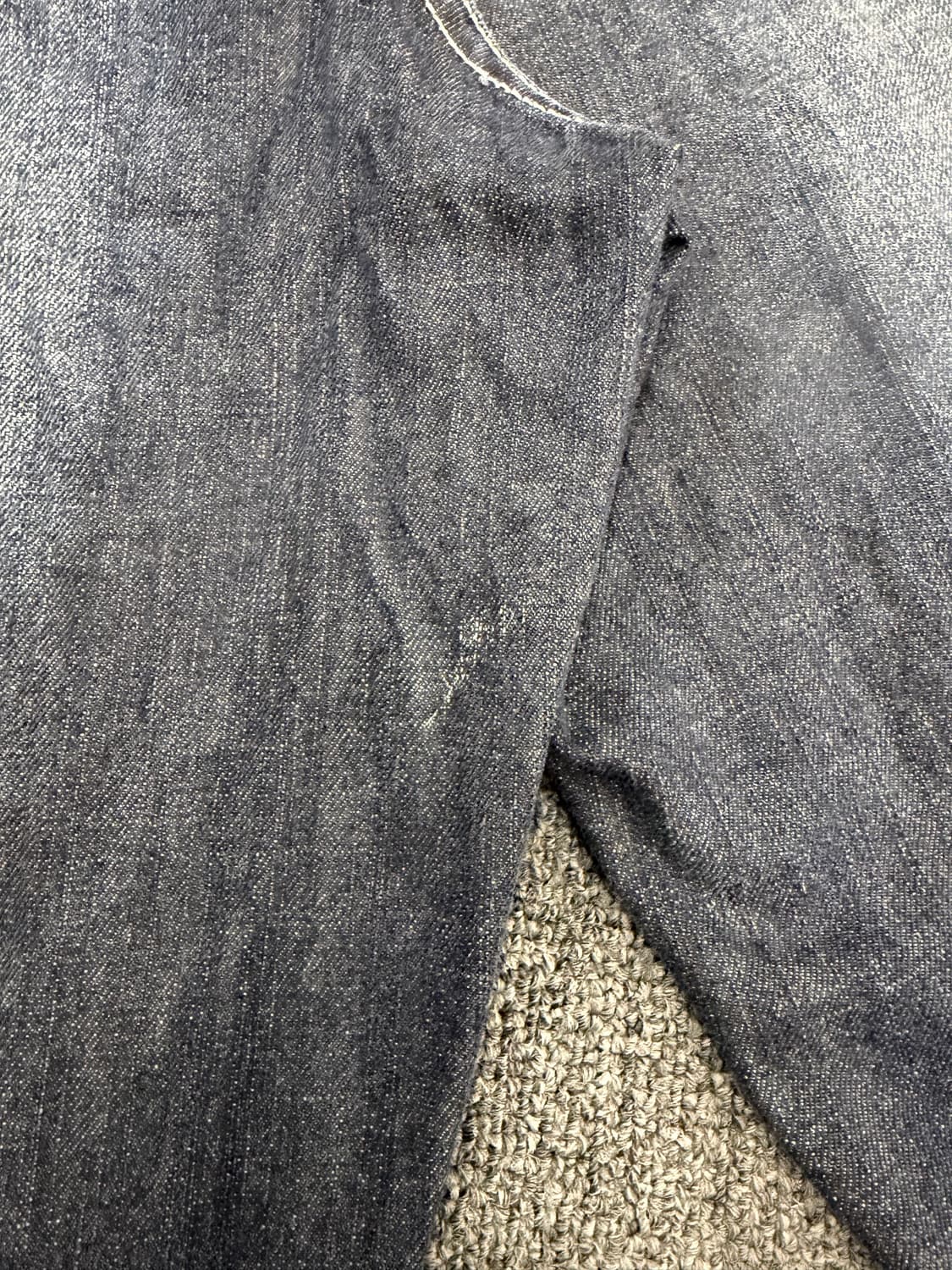 33)urban pipeline 빈티지 흑청 버뮤다 데님팬츠 상품이미지5