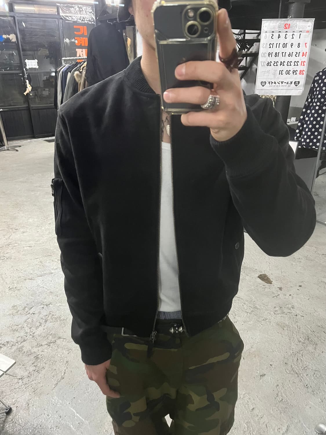 Ciaopanic moleskin ma-1 jacket 상품이미지3