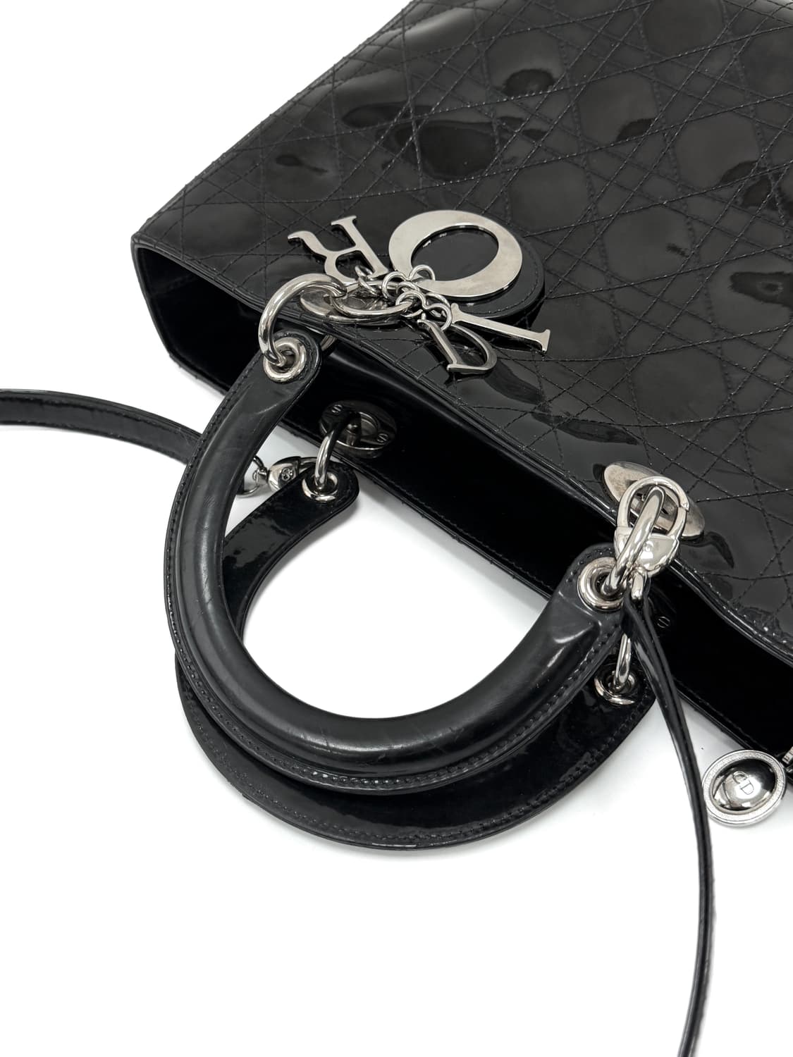 디올 레이디 라지 페이턴트 2WAY백 상품이미지1