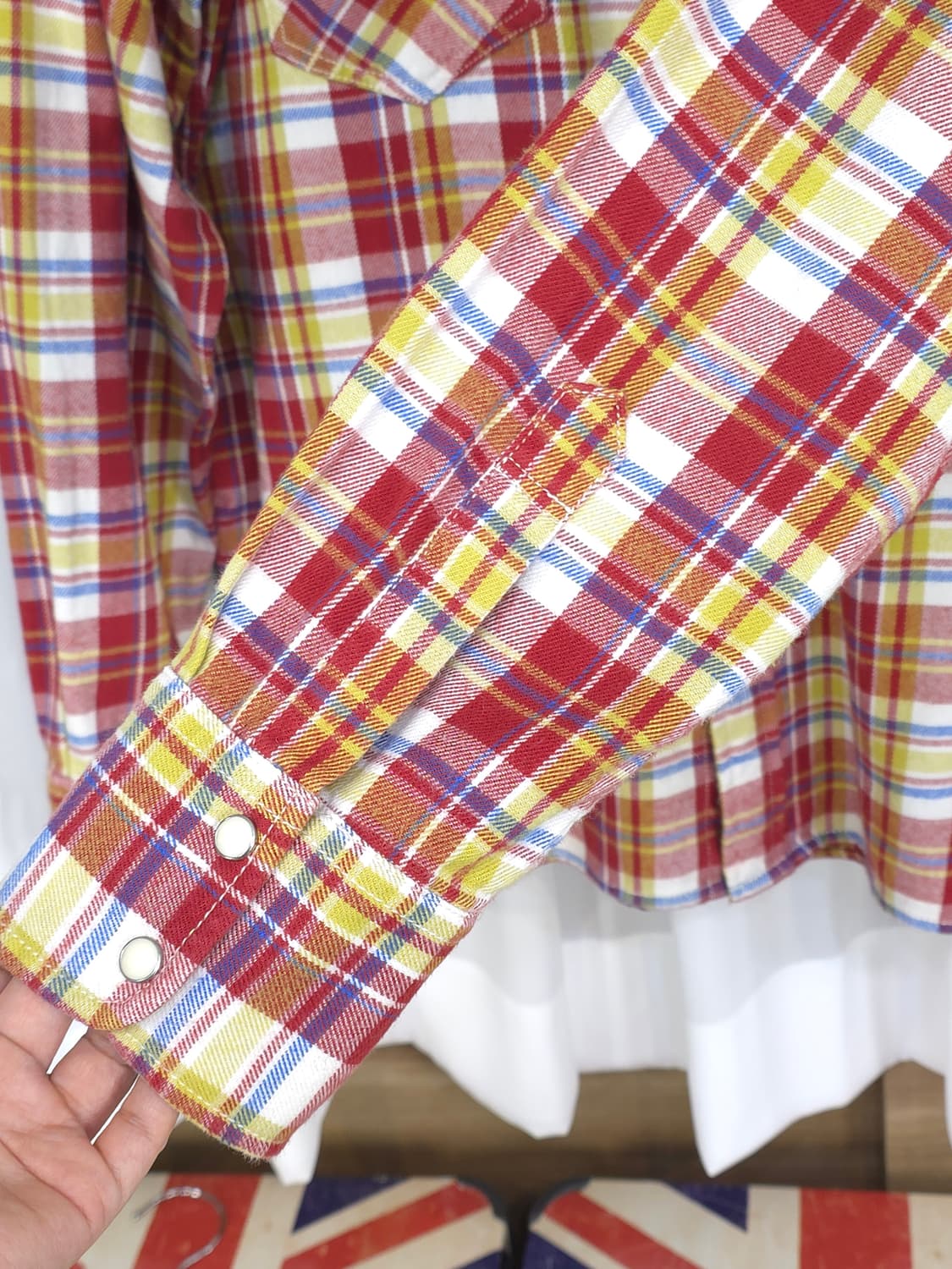 일본브랜드 KEARNEY HOUSE 웨스턴 플란넬 셔츠 LL 상품이미지5