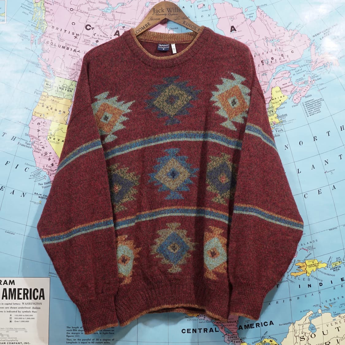 GANT 이태리 나바호 패턴 니트 상품이미지1