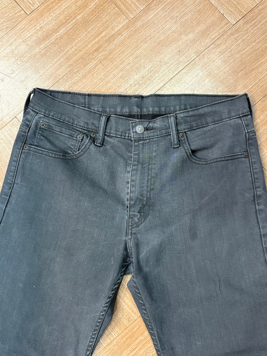 [34] 리바이스 569 그레이 와이드진 배기핏 상품이미지5