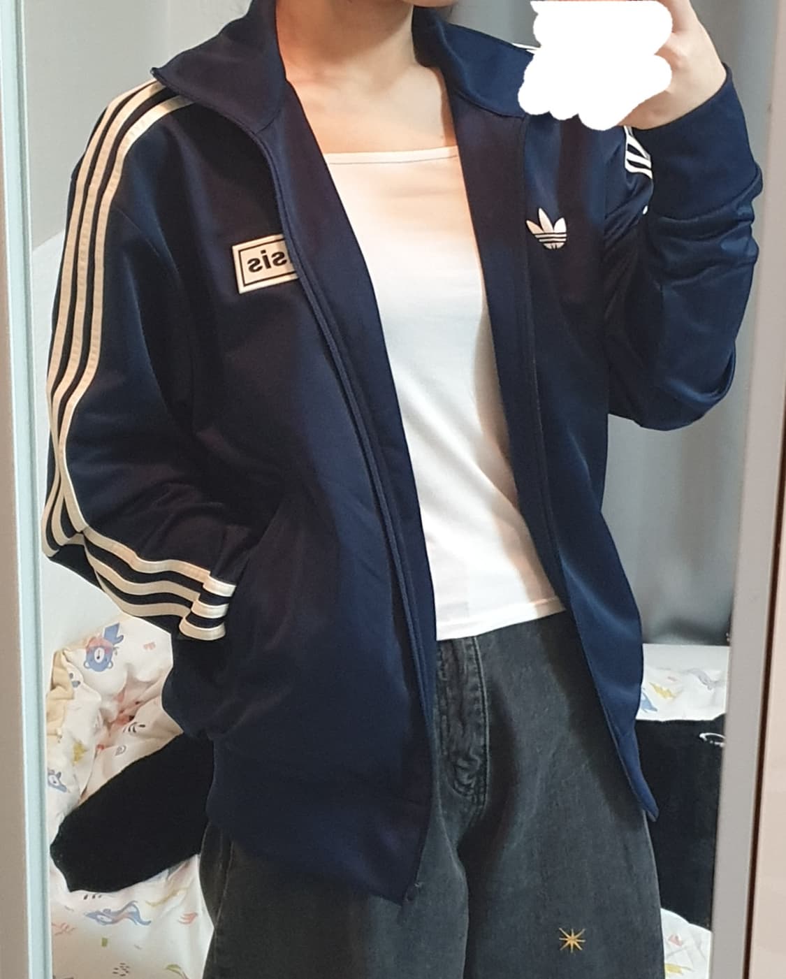 아디다스 오아시스 인디고 져지 트랙탑 상품이미지2