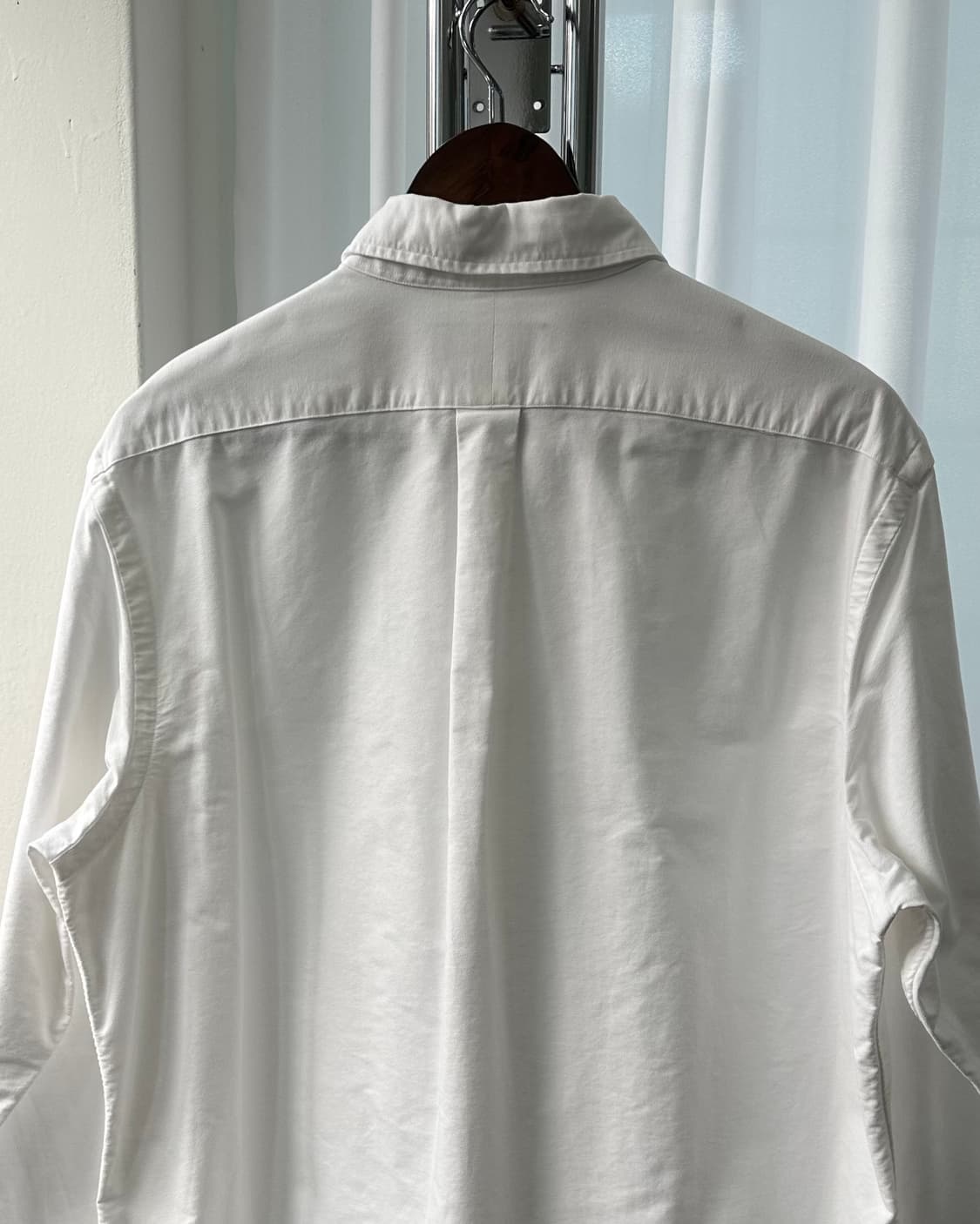 [L]폴로 랄프로렌 클래식핏 화이트 옥스포드 셔츠 상품이미지7