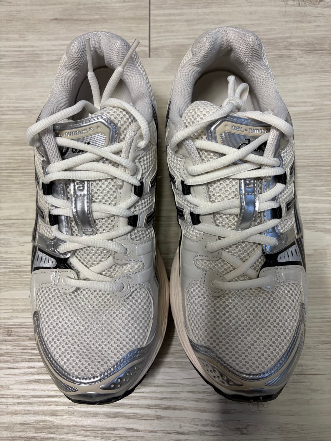 아식스 젤 님버스 9 크림 블랙 270 상품이미지9