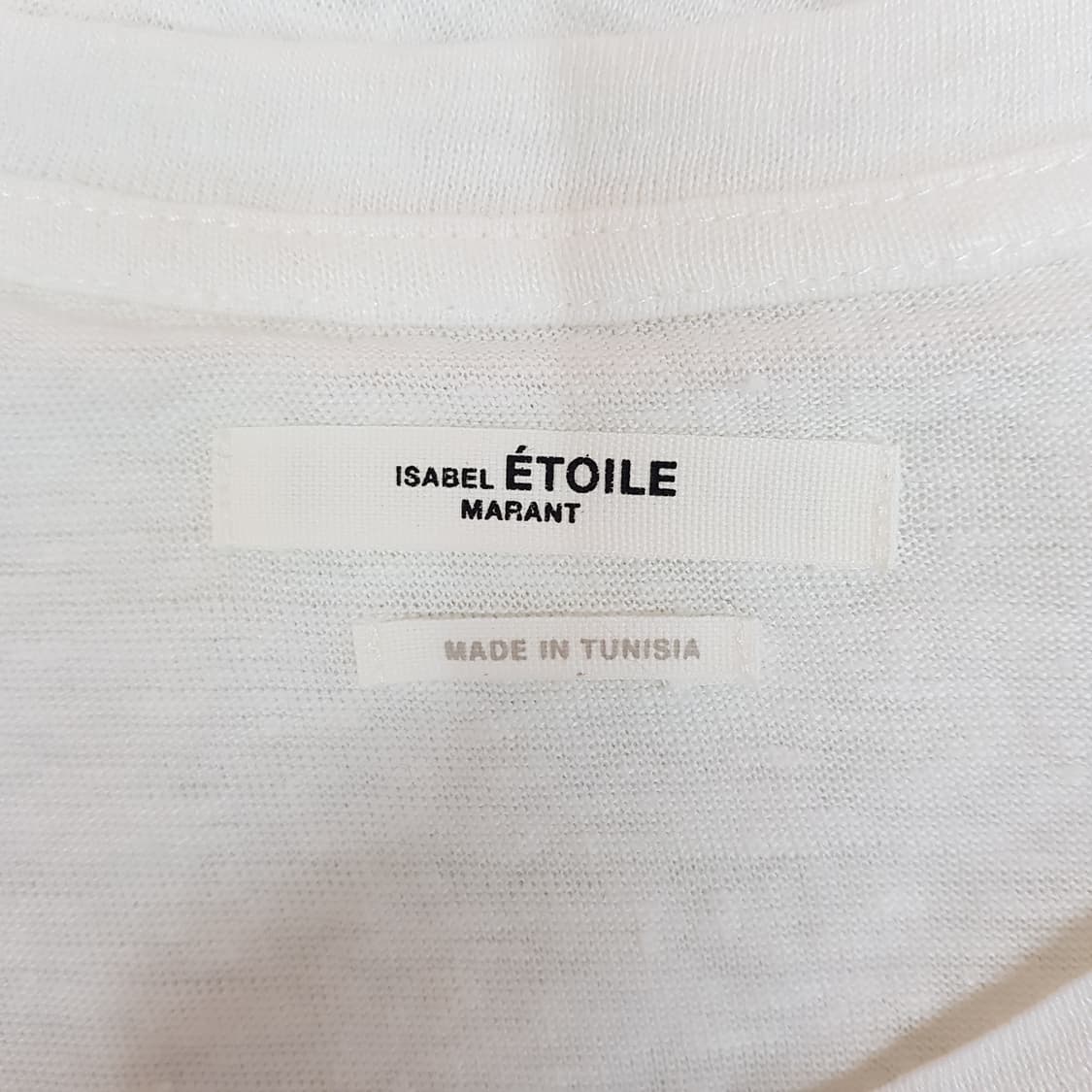 이자벨마랑 로코 프린트 린넨 티셔츠 S사이즈 상품이미지6