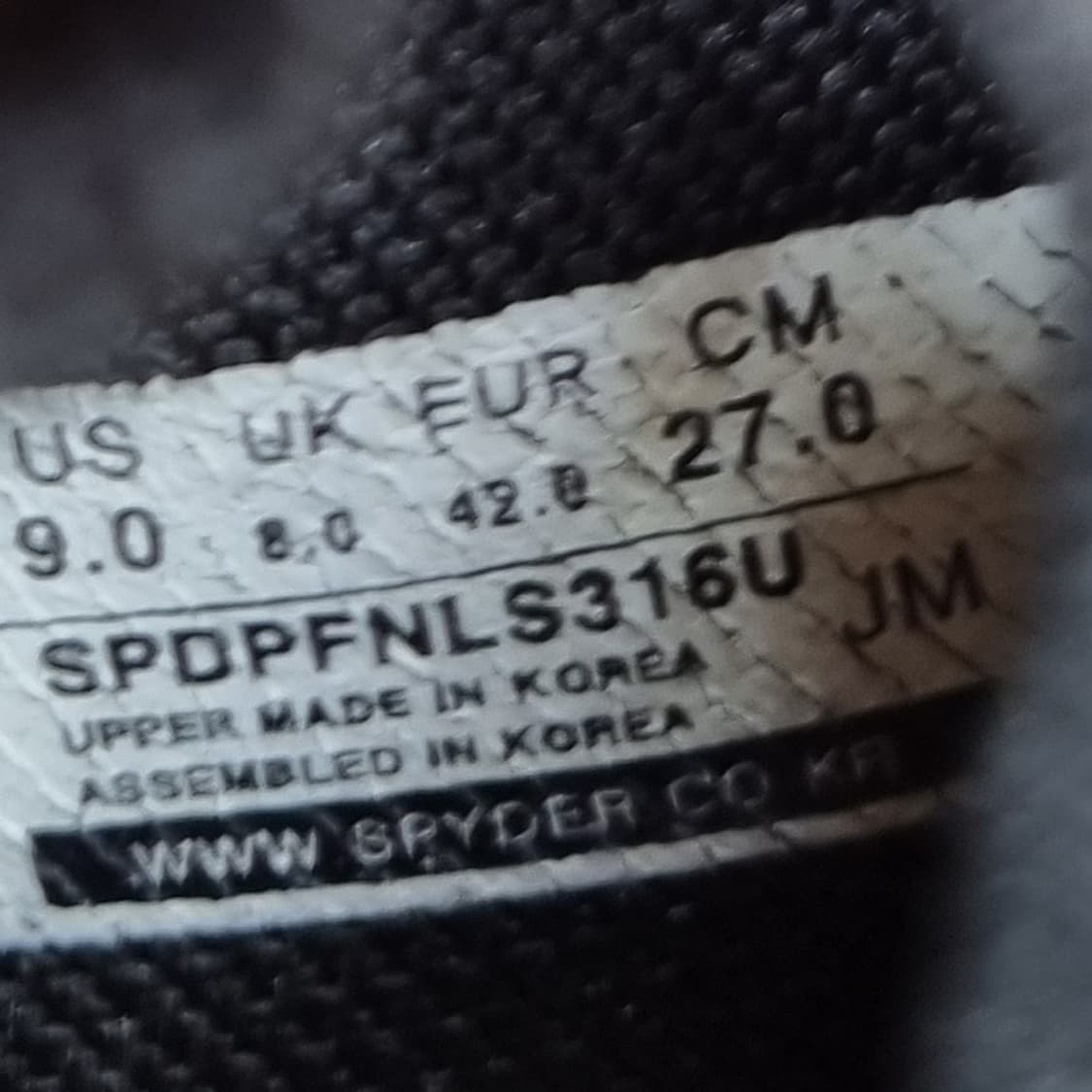 스파이더 남성슬립온270  상품이미지6
