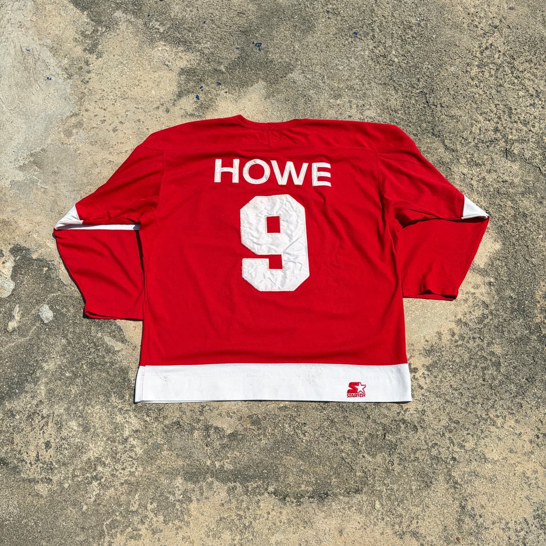 90s 스타터 NHL 디트로이트 레드윙스 빈티지 유니폼 져지 2XL 상품이미지7