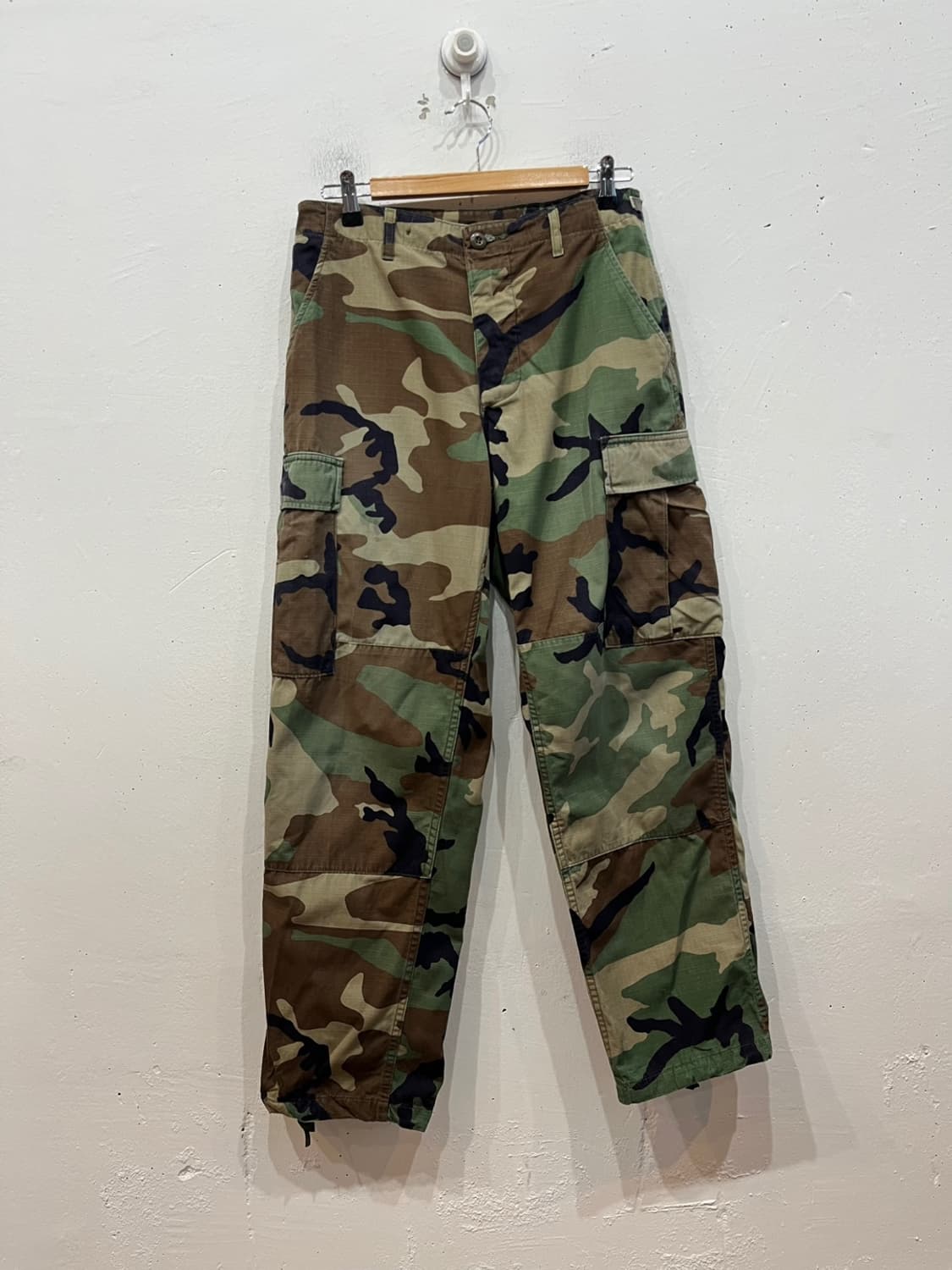90s 미군 오리지널 우드랜드 BDU 카고 팬츠 상품이미지1