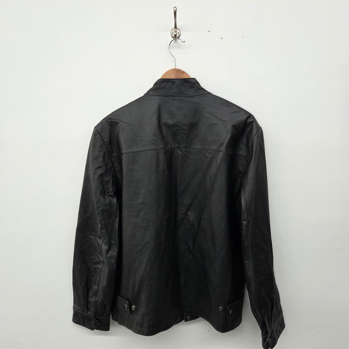 RE-SUNG 검정색 양가죽 자켓 남성 L 상품이미지4