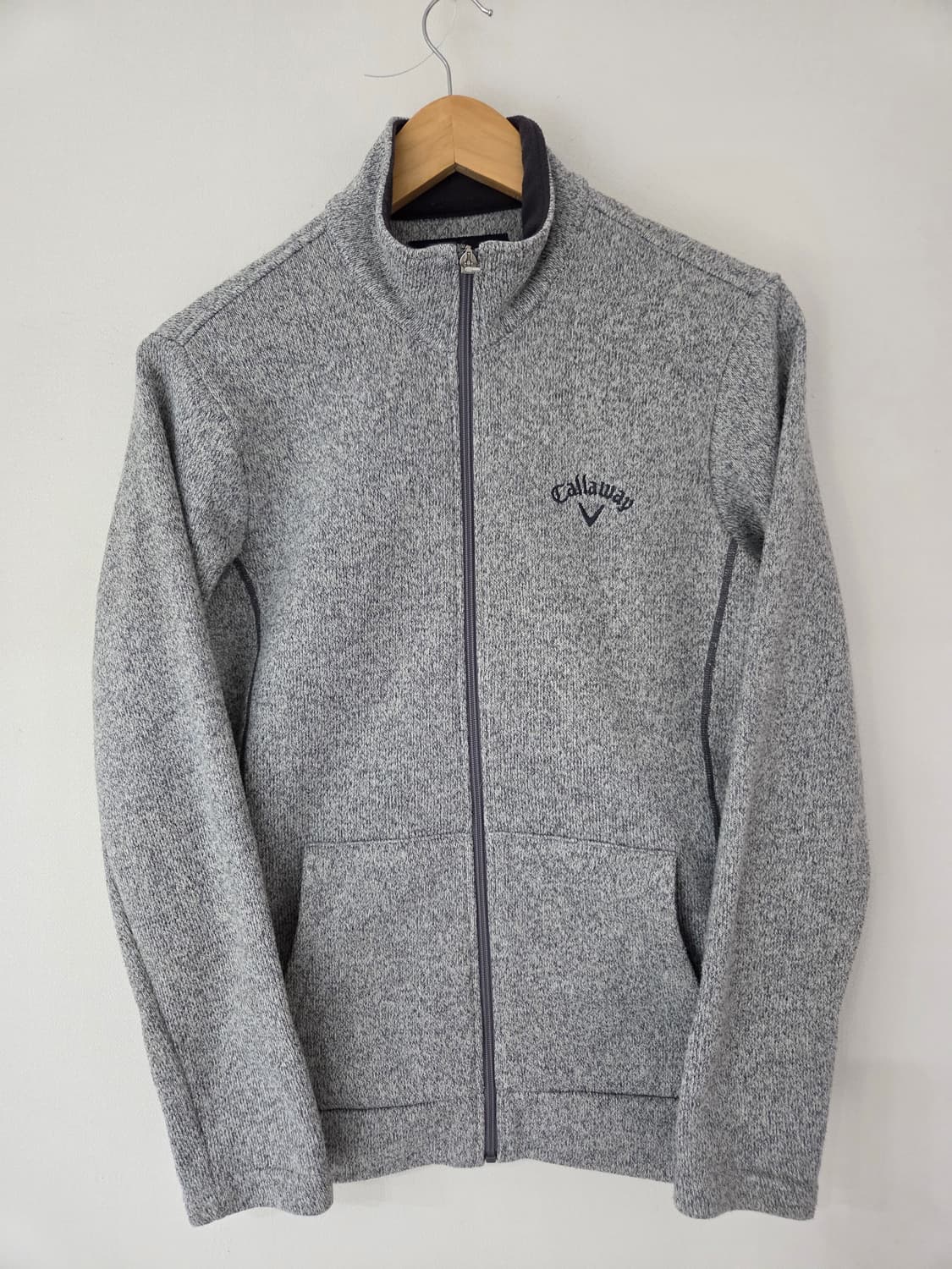 캘러웨이 집업 니트 골프웨어 자켓(95사이즈) 상품이미지2