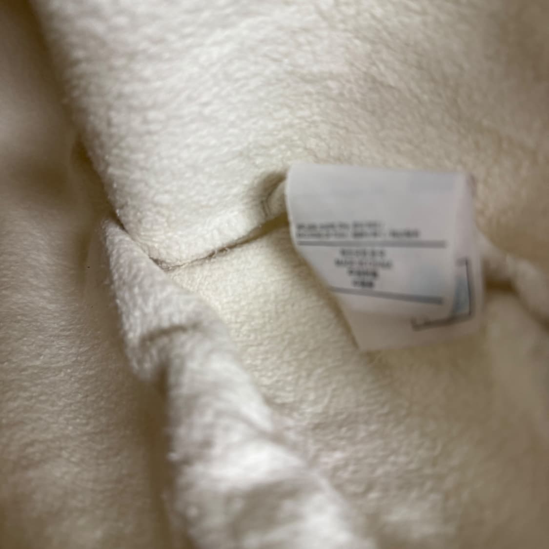 디스이즈네버댓 자수로고 후드티 아이보리핑크 상품이미지4