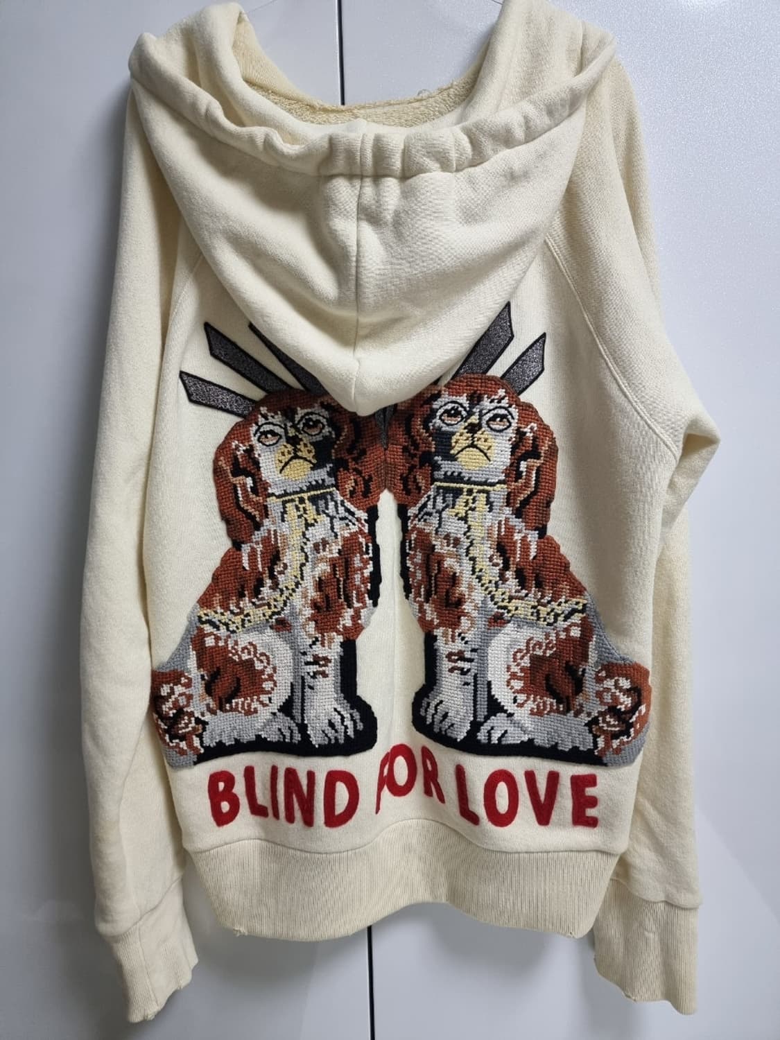 구찌 한정판 블라인드 포 러브 후디 후드티 상품이미지7