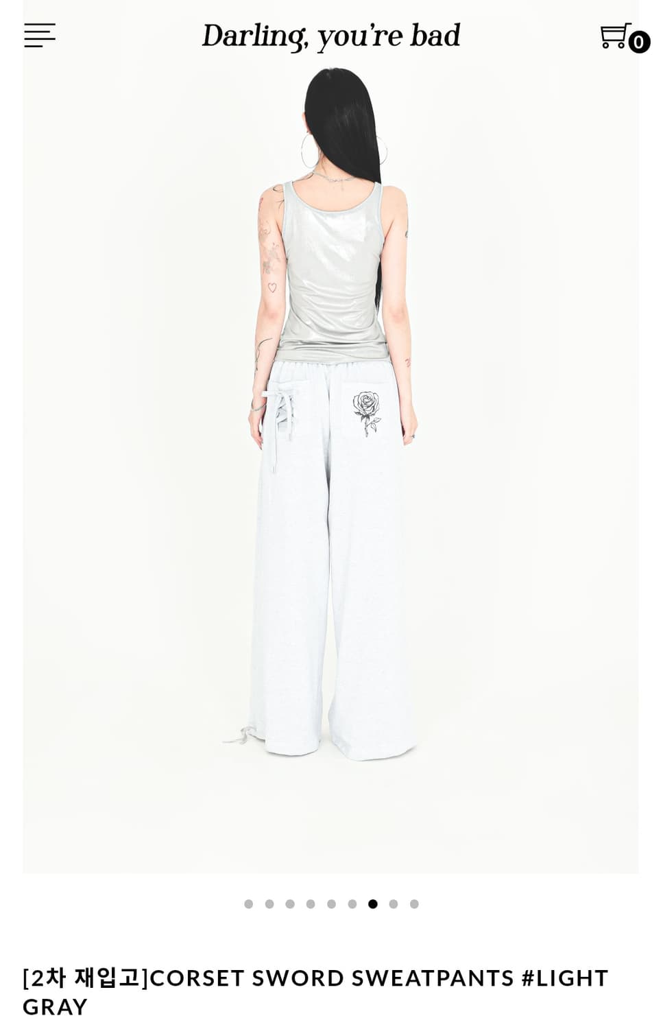 (새 상품) 달링유어배드 코르셋 팬츠 상품이미지4