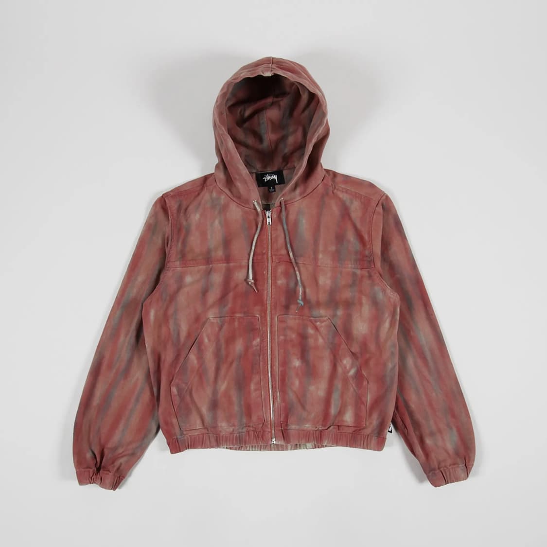 (XL)Stussy Dyed Work Jacket Rust 상품이미지1