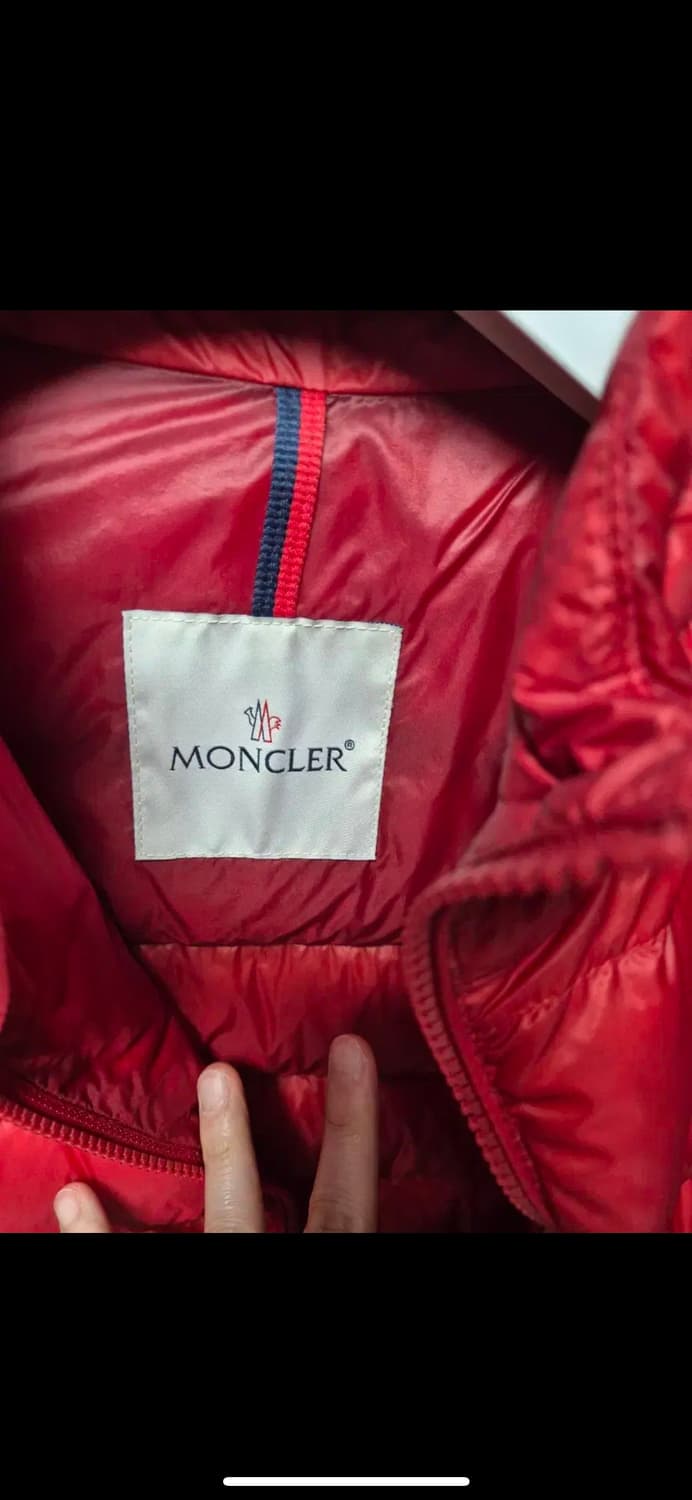 몽클레어레드 경량패딩 3사이즈 상품이미지4