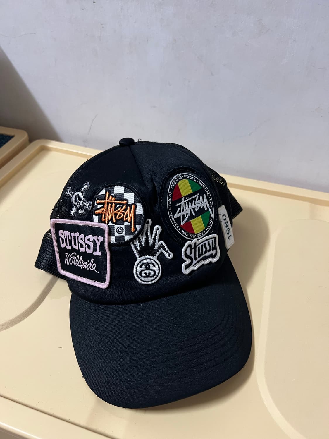 스투시 올드 패치 캡 상품이미지1