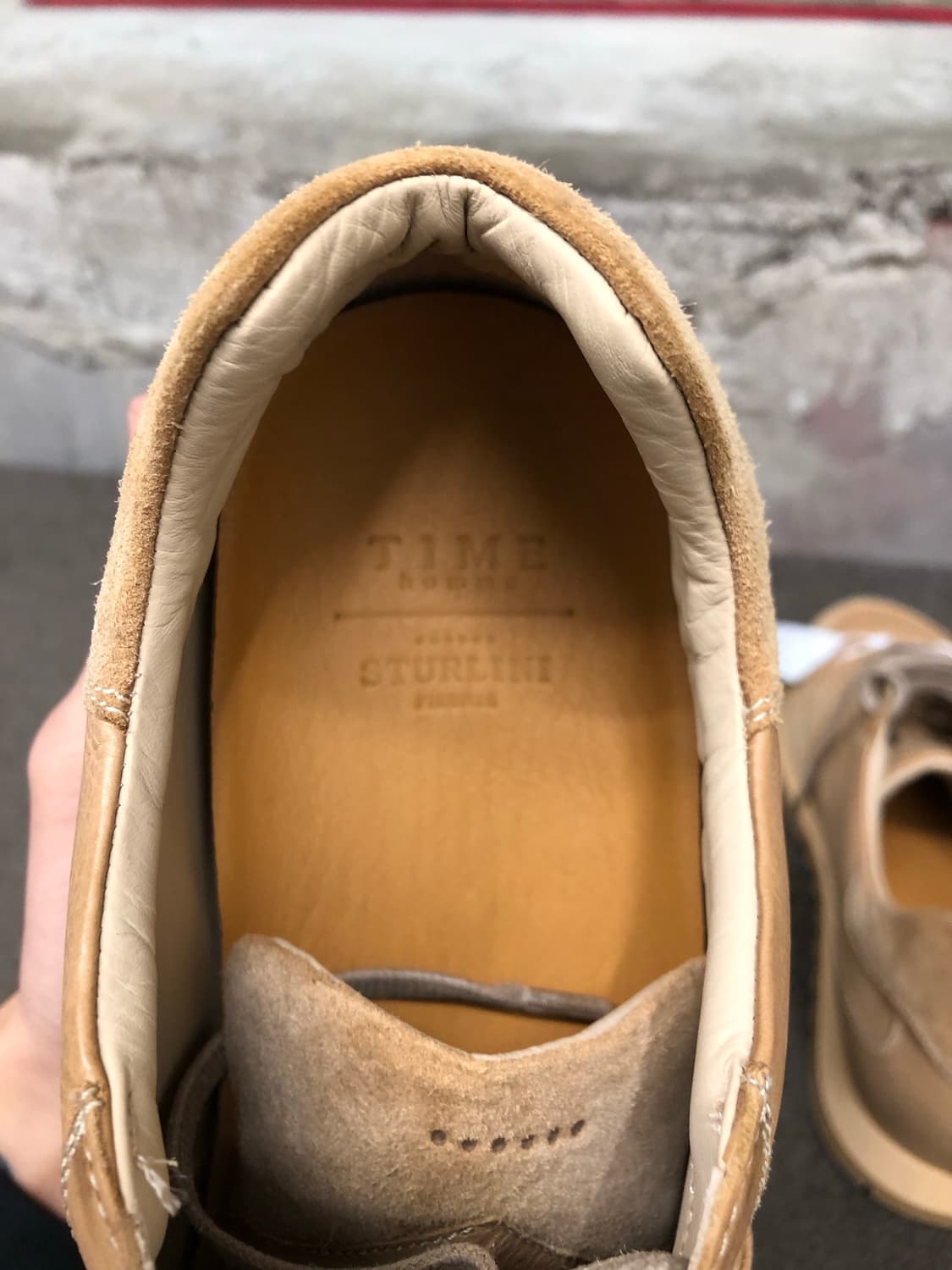 time homme x sturlini 레더 스니커즈 상품이미지6