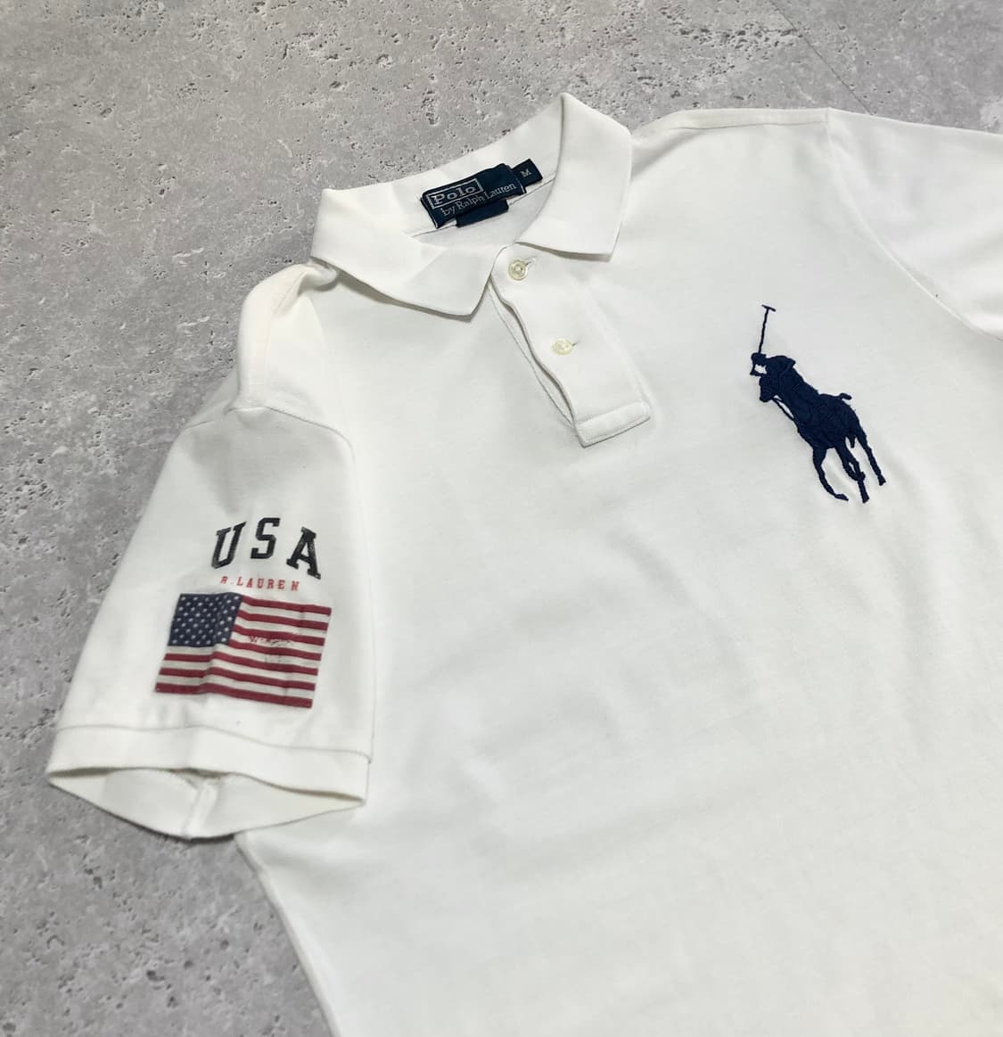 폴로 랄프로렌 빅포니 USA 카라티 반팔 티셔츠 상품이미지2