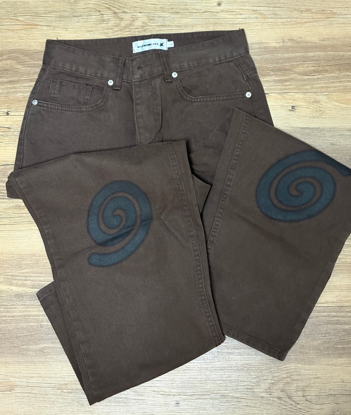 위프롬레이지 브라운 팬츠 바지 상품이미지1