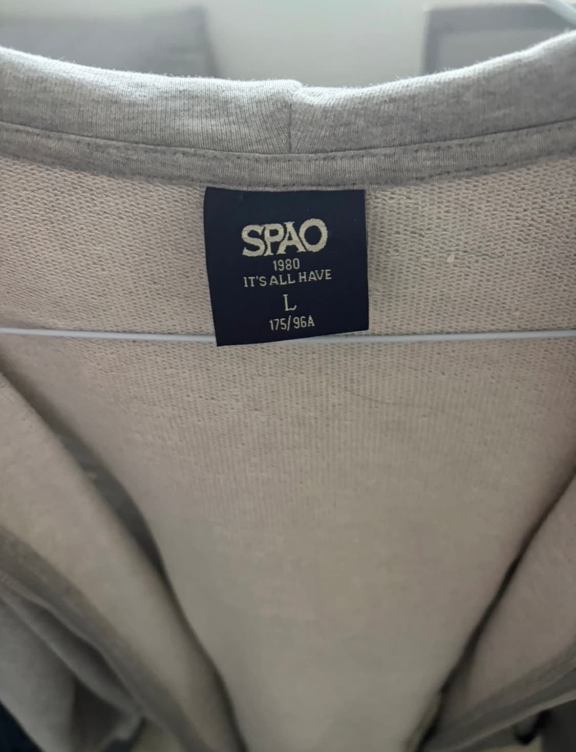 스파오 후드집업 L 상품이미지2