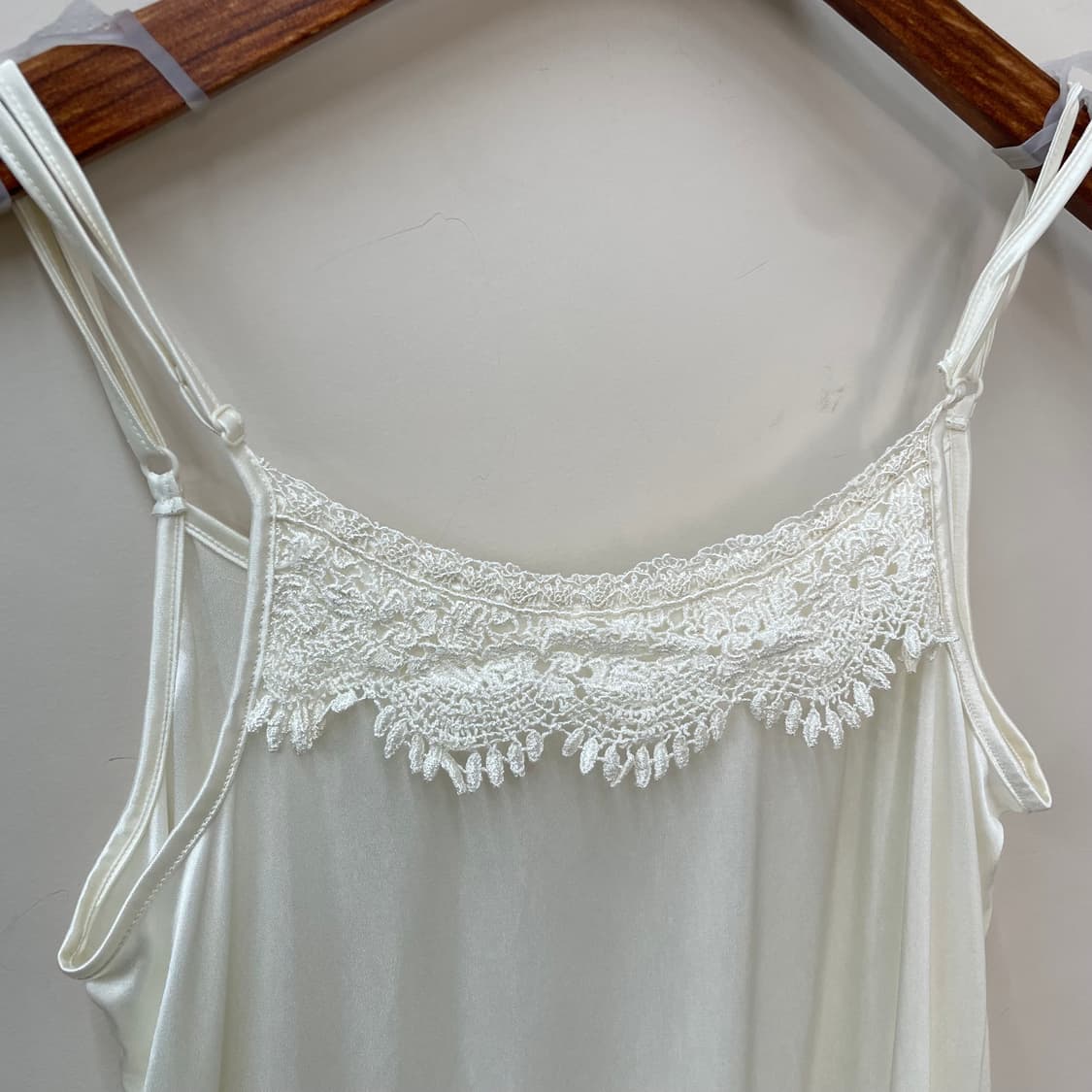 화이트 레이스 도트쉬폰 슬립 원피스 엔젤 페어리 히메갸루 상품이미지3