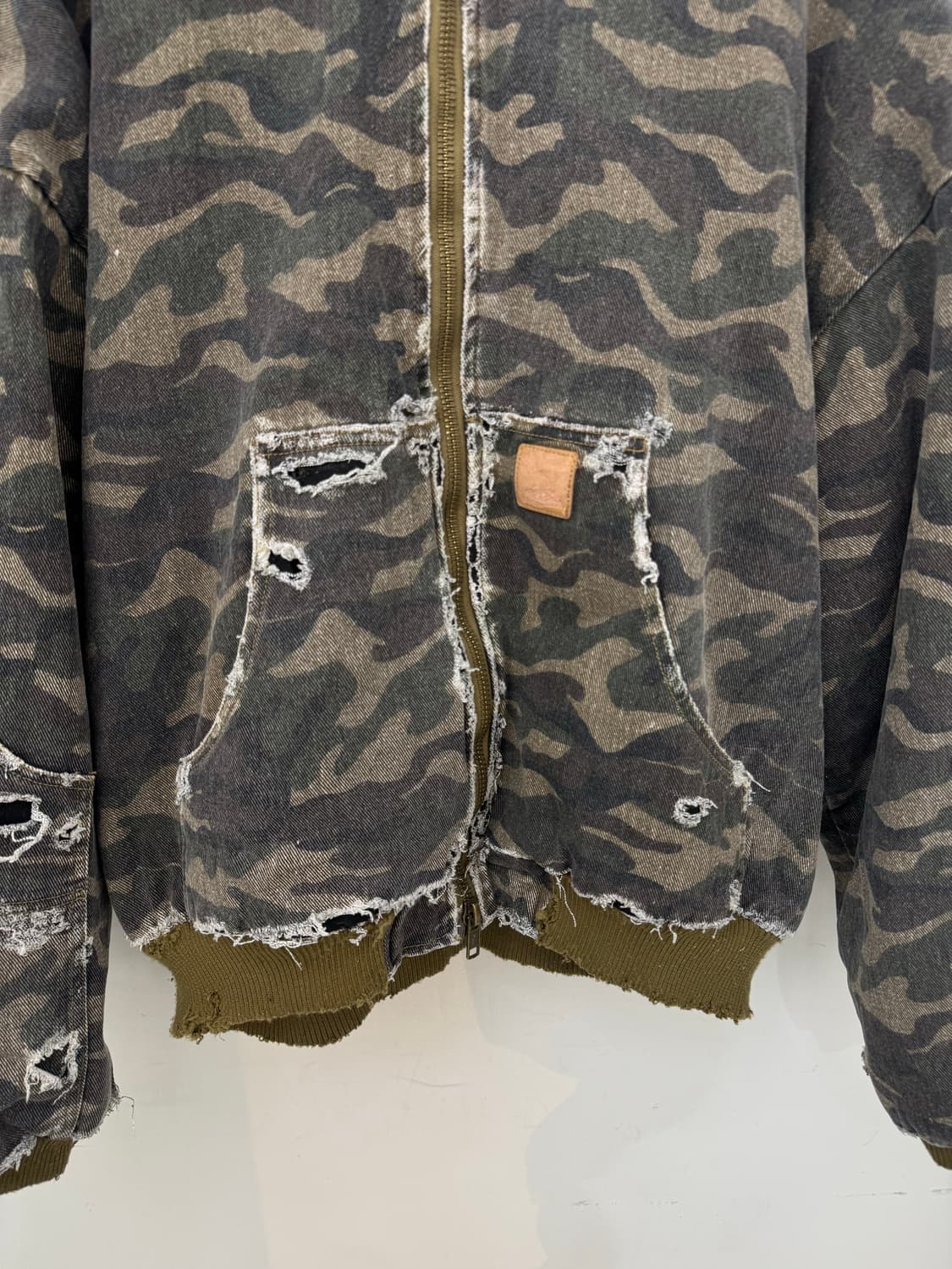 빈티지 카모 워크점퍼 상품이미지4