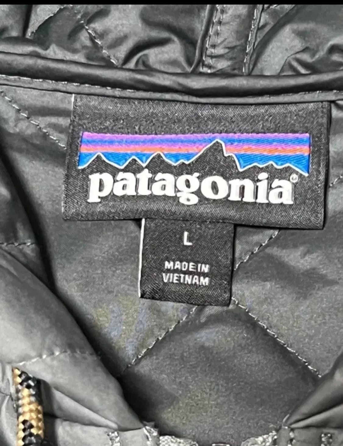 파타고니아 경량패딩 다이아몬드 봄버 후디 L 상품이미지3