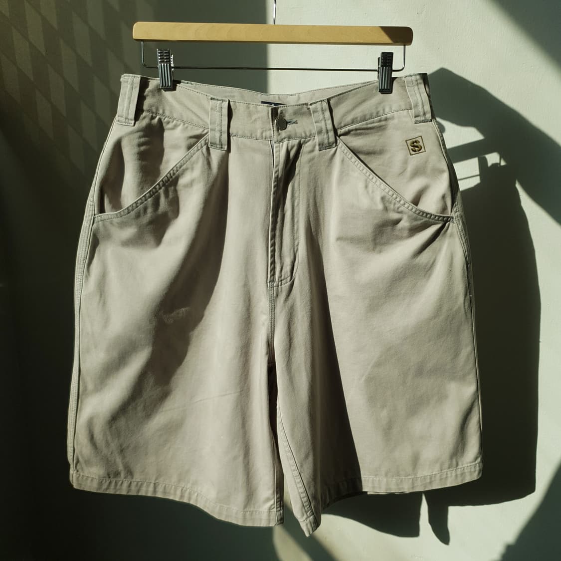 90s STUSSY work shorts 상품이미지1