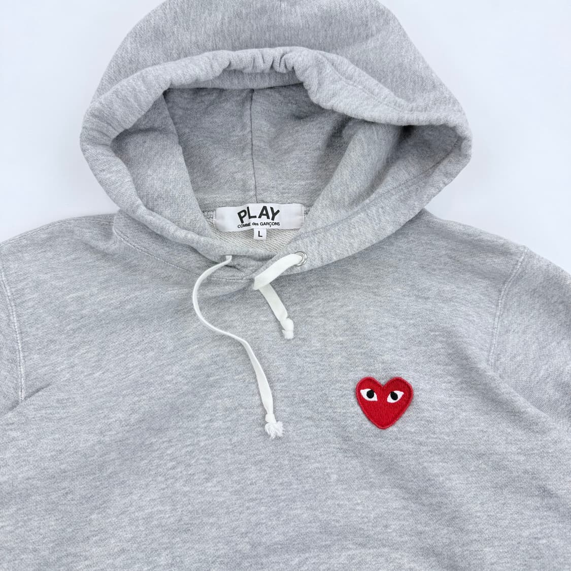 꼼데가르송 여성 레드와펜 후드티셔츠 az-t169 상품이미지2