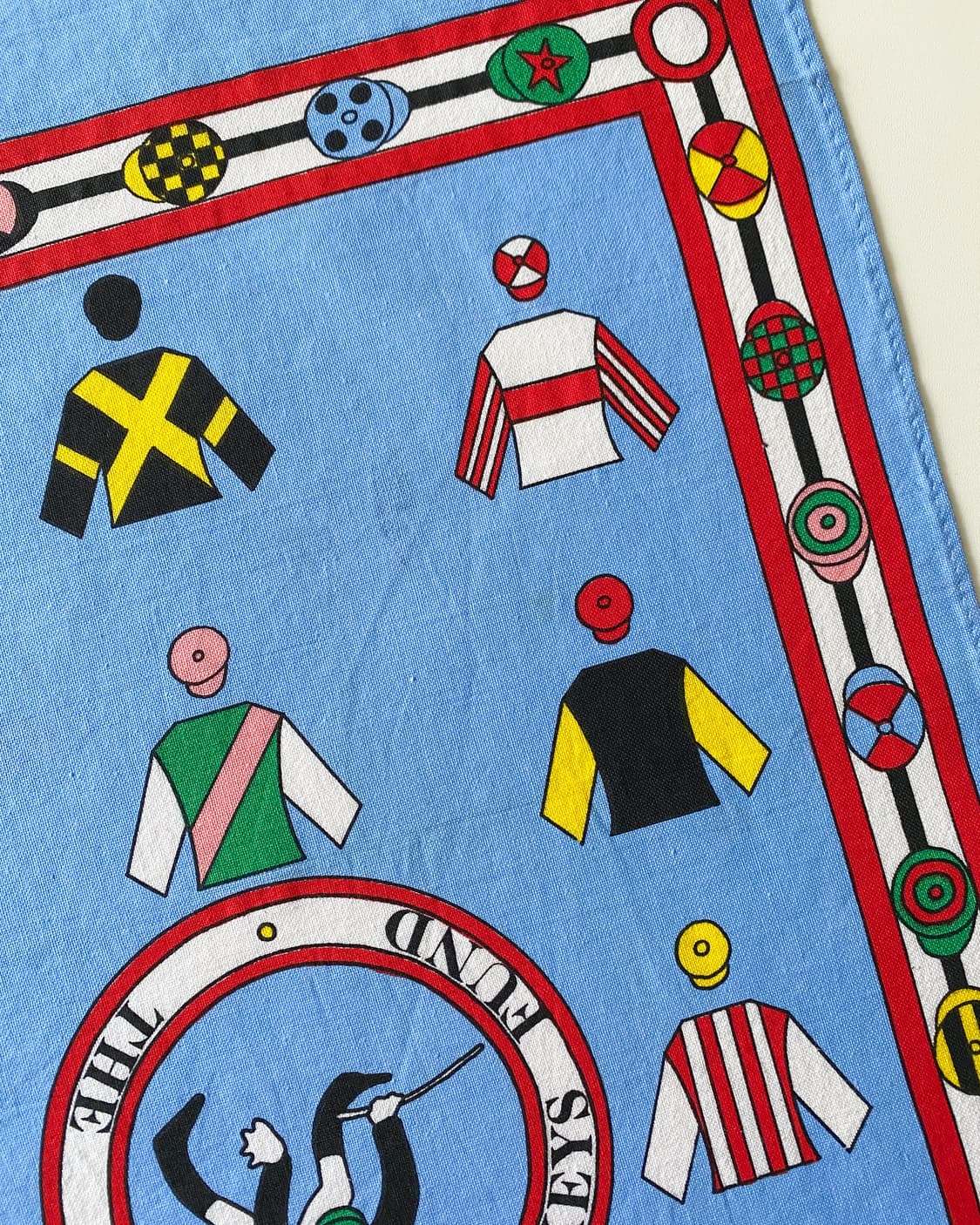 유럽 빈티지 패브릭 (THE INJURED JOCKEYS FUND) 상품이미지7