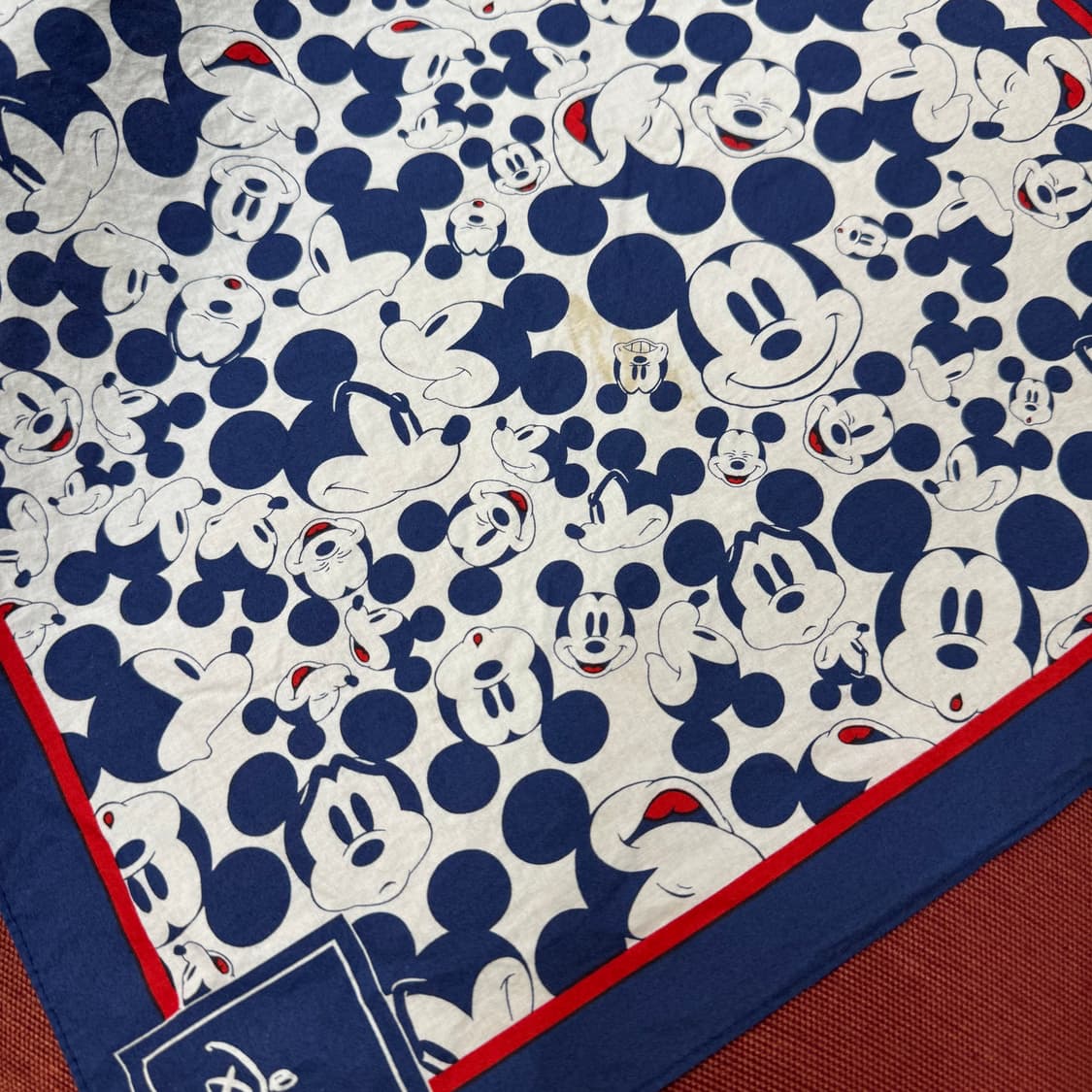 빈티지 디즈니 미키마우스 반다나   상품이미지3