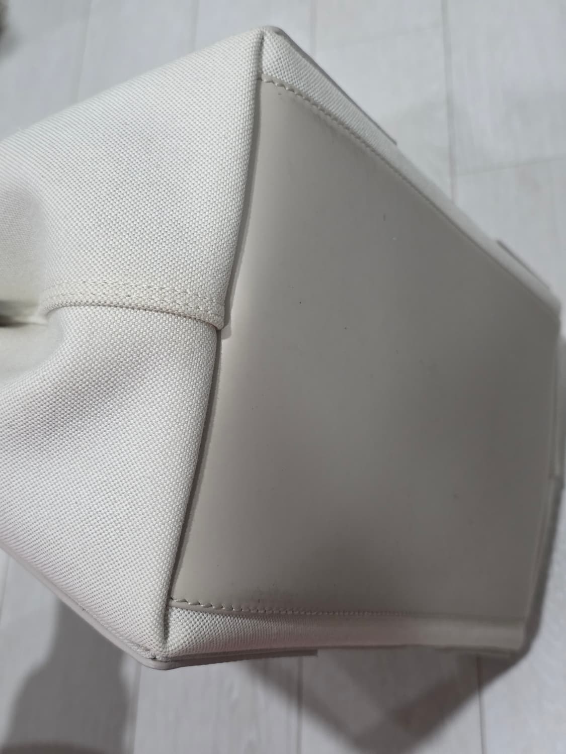 발렌시아가 카바스 토트백 스몰 s 아이보리 상품이미지6