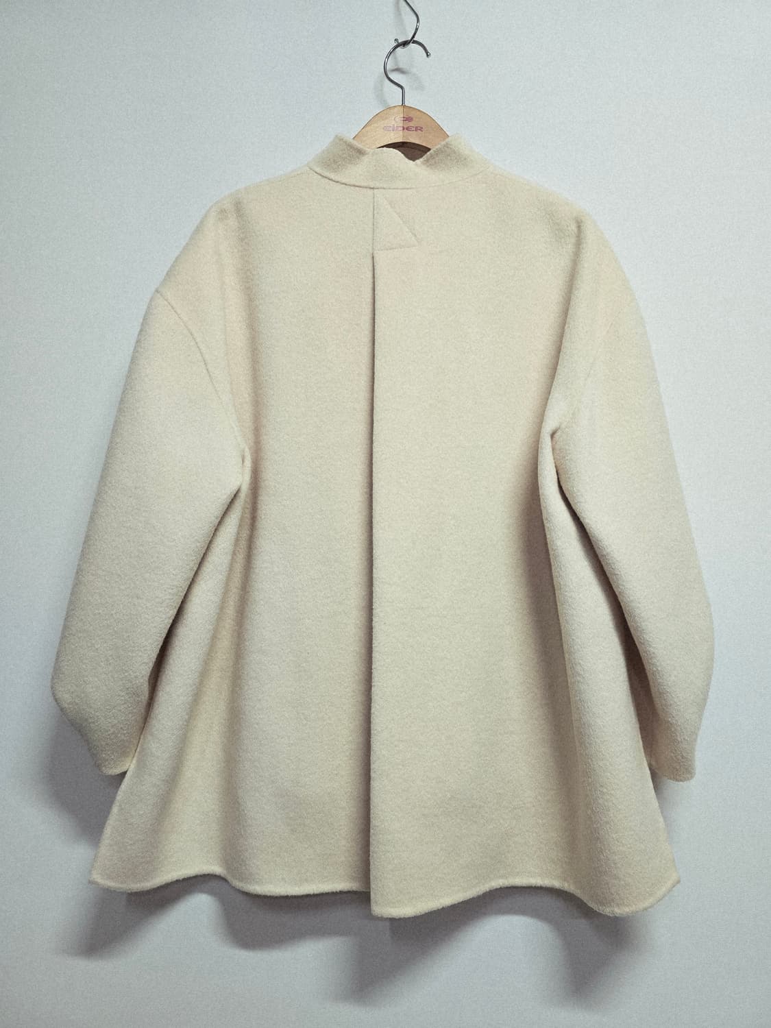 ANGELO 아이보리 핸드메이드 코트 자켓 상품이미지5