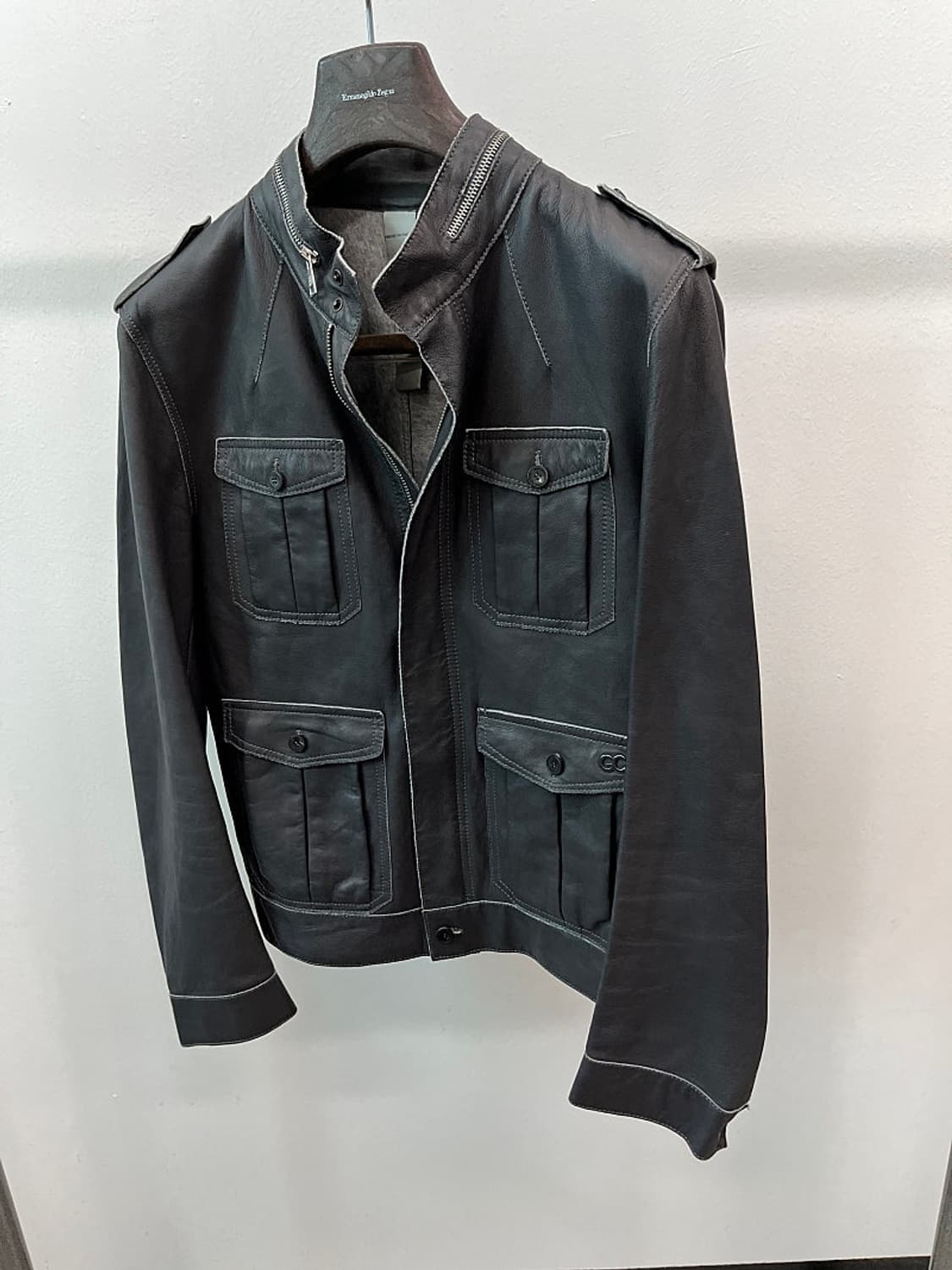 95) GIAN CARLO ROSSI 이태리 가죽자켓  상품이미지1