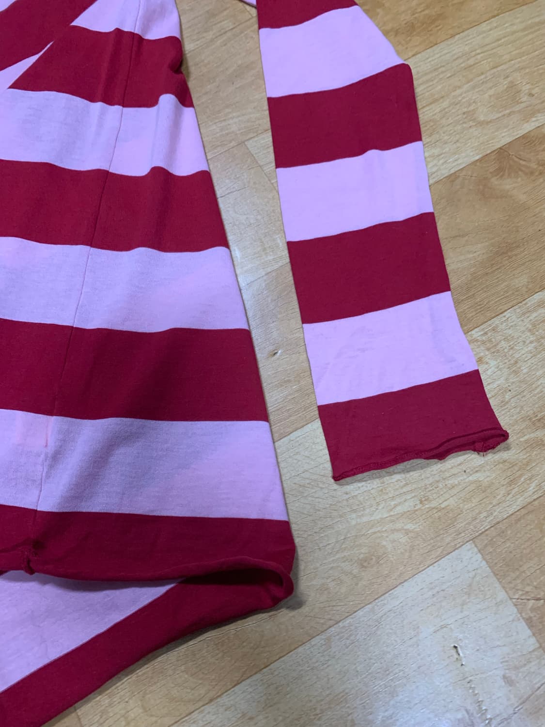 AGNES.B 아네스베 스트라이트 보더 티셔츠(코튼)1 사이즈 상품이미지3