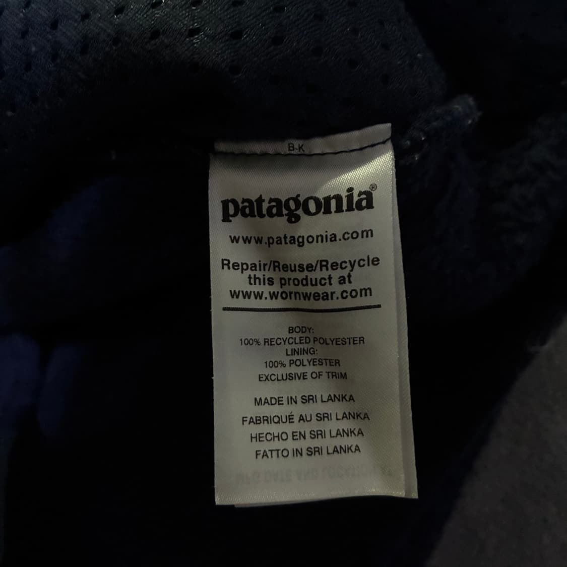 파타고니아 레트로 파일 폴리스 L 상품이미지4