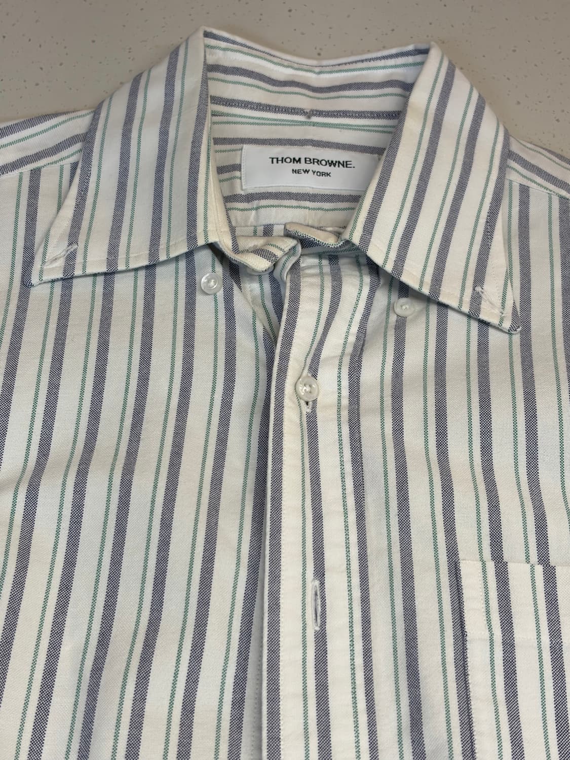 09 fw 톰 브라운 아카이브 스트라이프 셔츠 [size 2] 상품이미지1