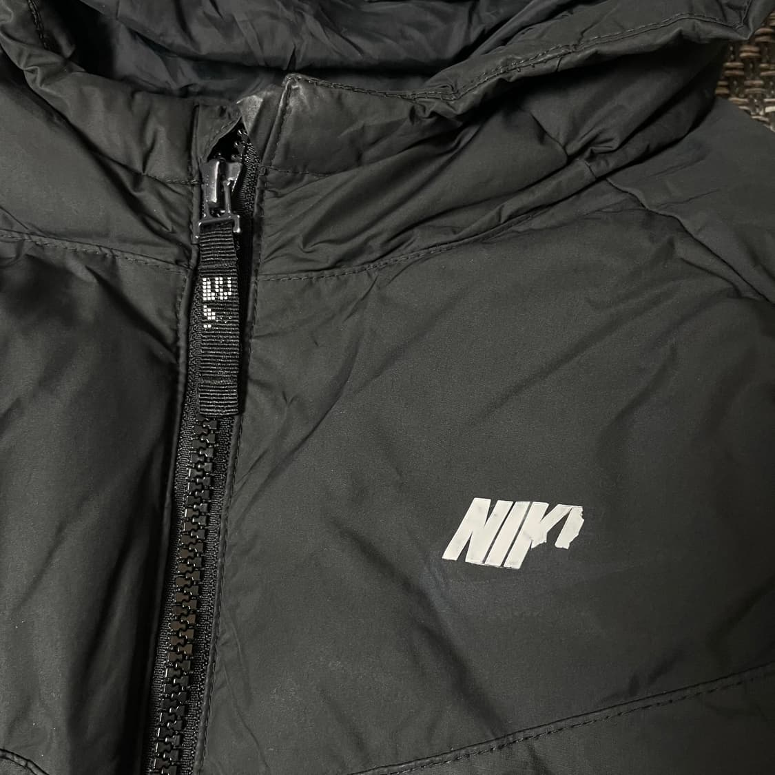 나이키 블랙 바람막이 경량 패딩 XL  상품이미지4