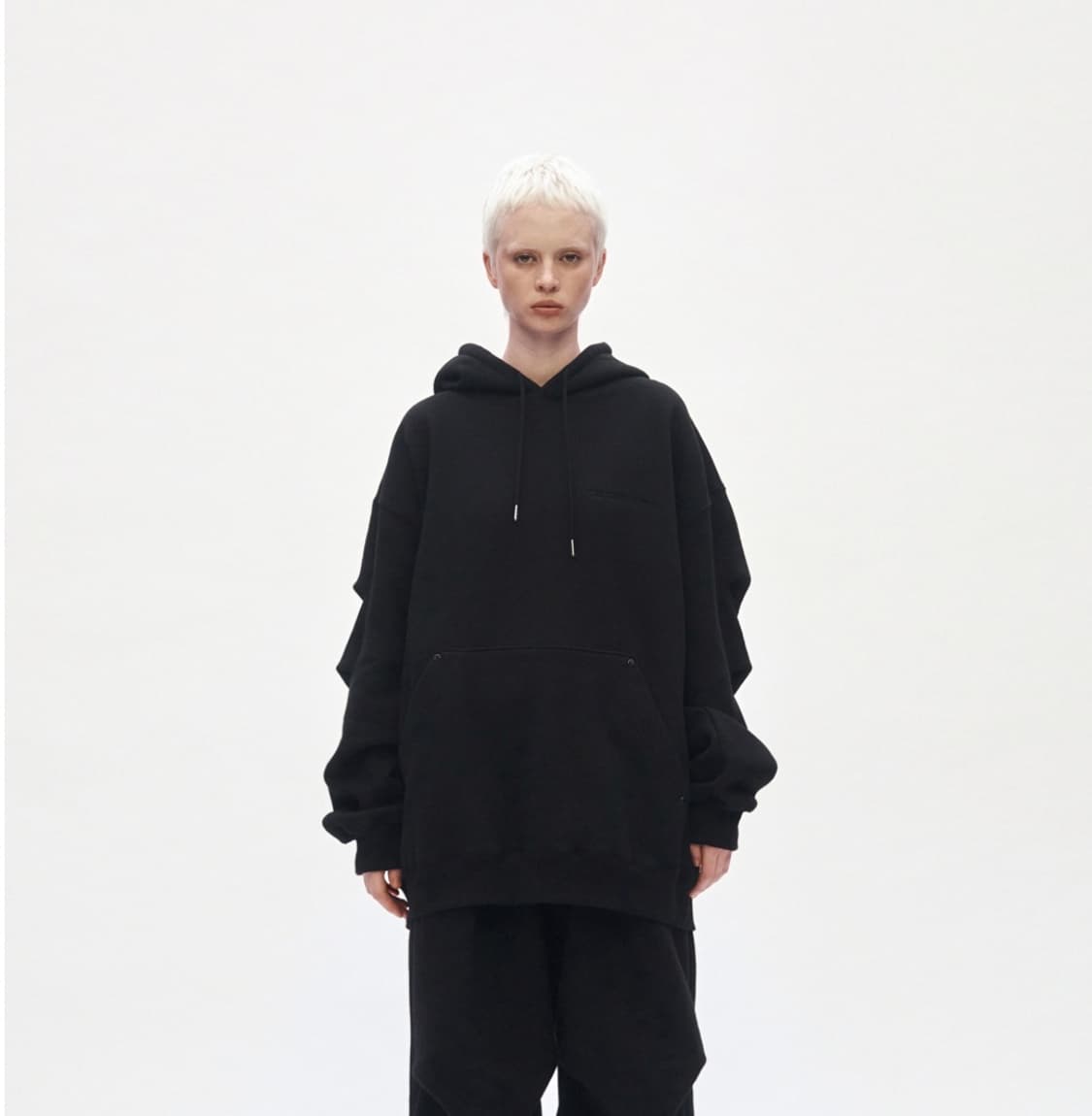 트리밍버드 리벳 스웻 셋업 후드 기모 버전 상품이미지1