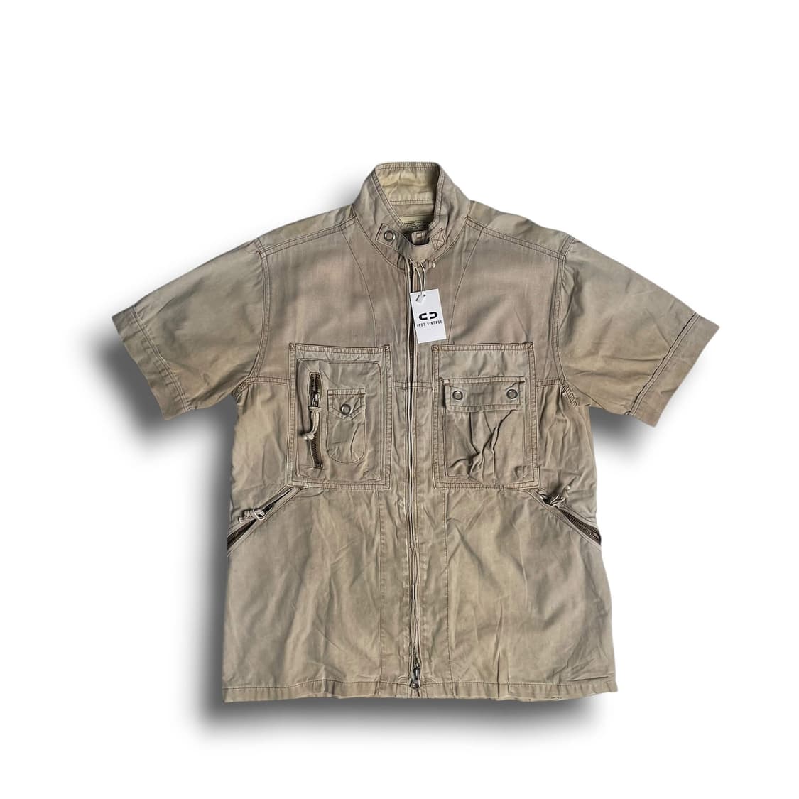 Avirex 카고 밀리터리 집업 셔츠 상품이미지1