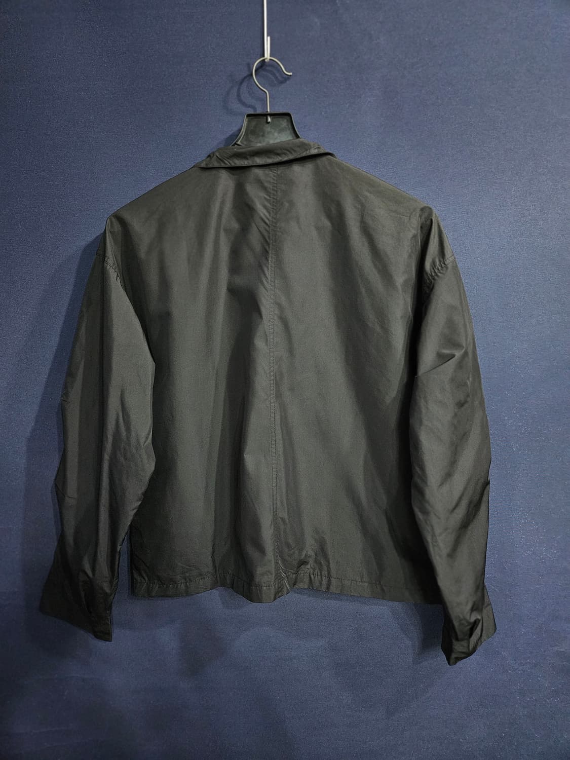 플라스틱 프로덕트 브라운&블랙 남성 세미오버핏 100 방풍 리버시블 자켓 상품이미지4