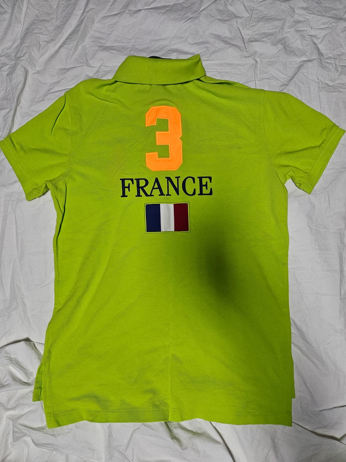 폴로랄프로렌 빅포니 치프키프 프랑스 엠브로이더리 반팔 피케티 카라티 M 상품이미지2