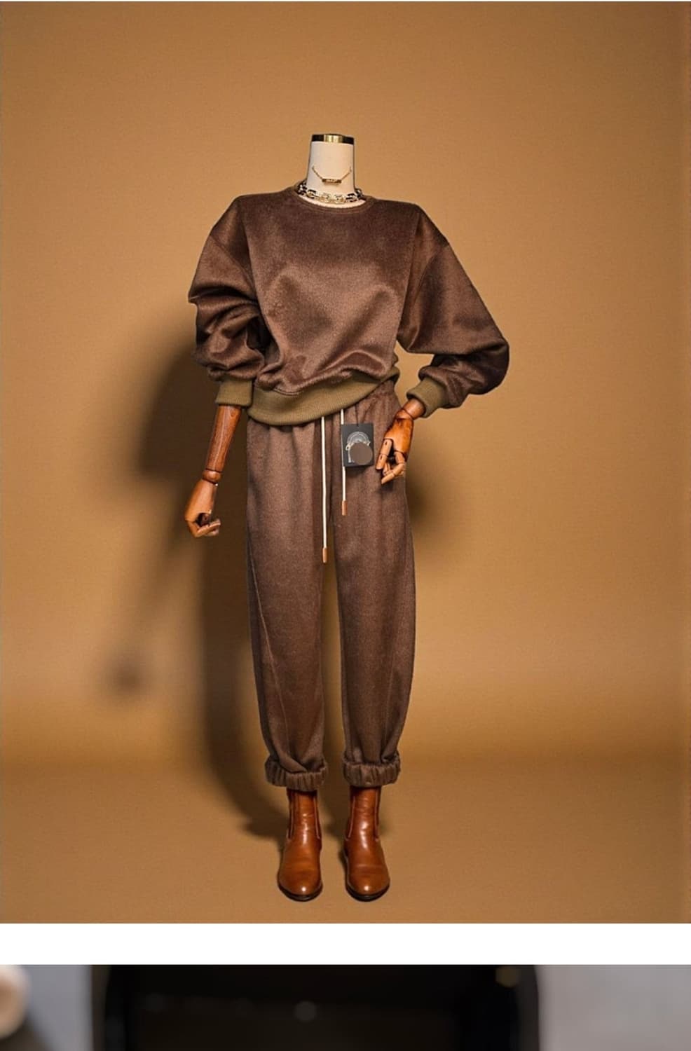 수입알파카원단 트레이닝복 상품이미지6