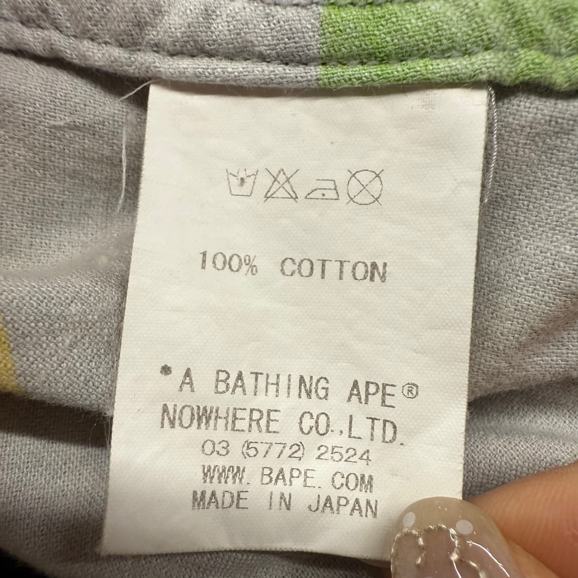 베이프 그레이 레인보우 스타 별 반팔 셔츠  상품이미지5