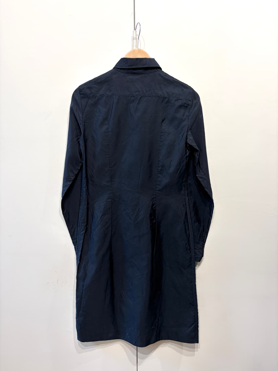 프라다 실크 버튼 업 셔츠 드레스 상품이미지4