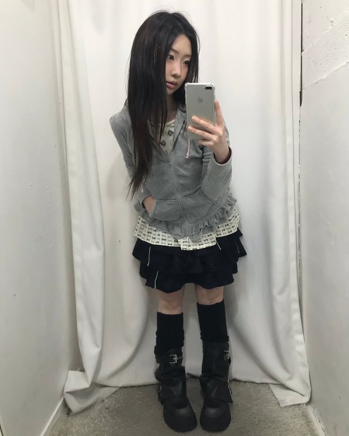 (4ps) 프릴 스포티 코디 세트 🤍 상품이미지1