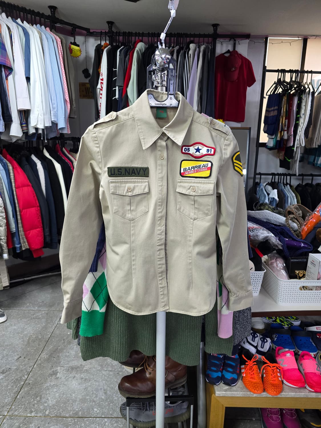 빈티지 U.S.ARMY 셔츠 (1437) 상품이미지1