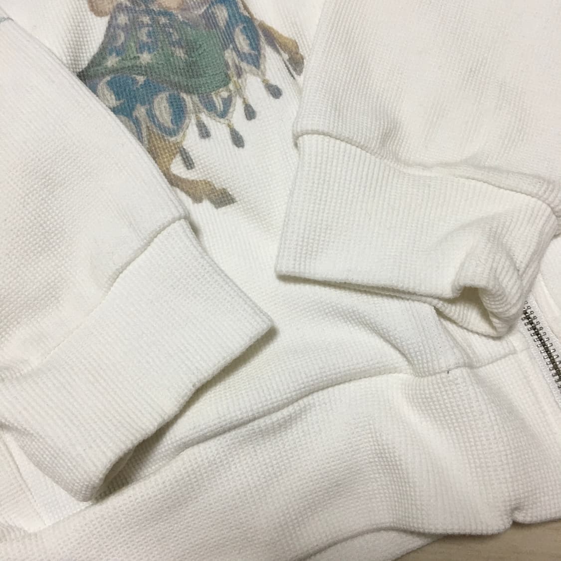 투머치택스 TMT TAROT 02 WAFFLE ZIP-UP HOODIE 상품이미지6