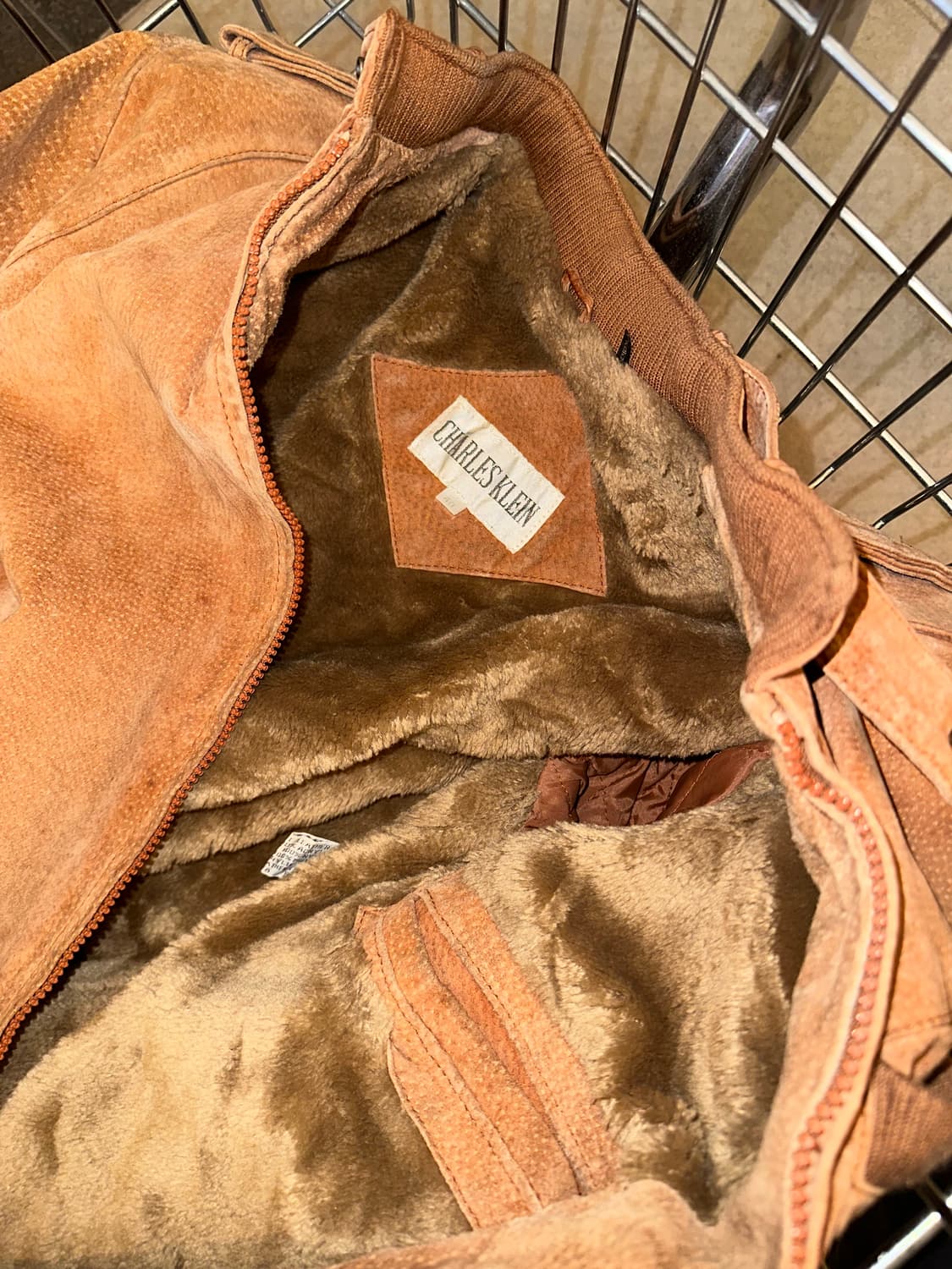 90’s Japanese pig-leather rider jacket 상품이미지9